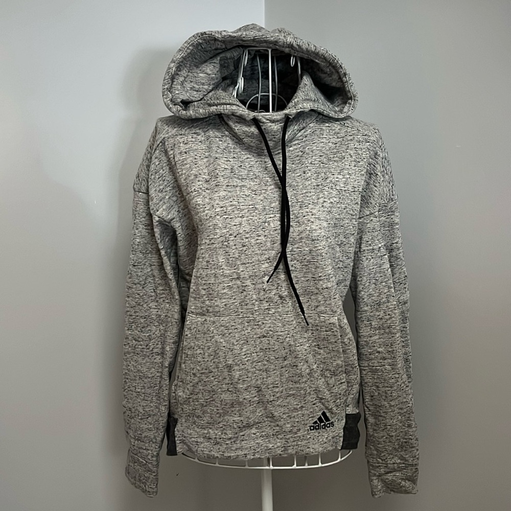 Adidas Funnel Neck Hoodie Pullover Athletic Pullover S